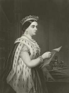 الملكة فيكتوريا بواسطة Alonzo Chappel